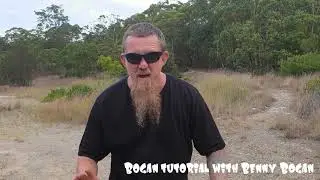 Bogan Tutorial with unexpected video bomb. Bigfoot/Yowie?? I don't know
