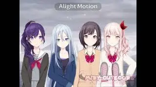 # - looping the rooms ~ 🥛🎀 #miry #projectsekai #ena #mizuki #mafuyu #kanade 
