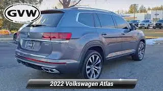 Used 2022 Volkswagen Atlas 3.6L V6 SEL Premium R-Line, West Chester, PA P1142