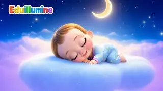 Baby Sleep Music to Calm Crying Baby Fast 🍼 Cute Cloud Baby | Sleep Music 💤 | toddler | Eduillumine