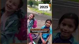 Russian & Indian Kids Sing Kannada Poem While Cycling in Bengaluru | News9