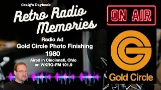 Retro 1980 - Gold Circle Radio Ad - WKRQ-FM 101.9 - Q102 - Radio History