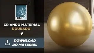 Criando Material Dourado de Qualidade no Lumion + Download do Material