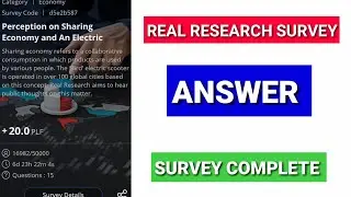 real research app answer  || How to complete real research new survey || real research new survey ||