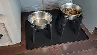 Silicone Dog Food Mat with Spill Proof Edge
