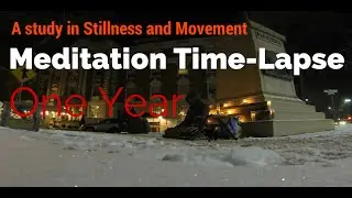Meditation Time-Lapse One Year Period - with Plum Village Bell Chant