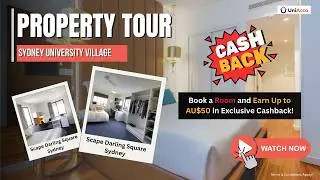 Property Tour Sydney University Village | Student Accommodation in Sydney | UniAcco