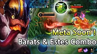 Barats Best Build 2022 With Estes | Neon Clan And The legend official | Mythic Rank gameplay | MLBB
