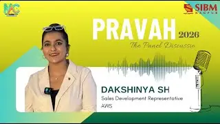 Symbiosis | SIBM | MBA | SIBM Nagpur | Pravah 2026 | Ms. Dakshinya Shree