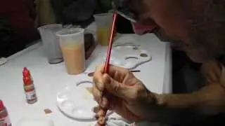Curso com Julio Cabos - pintura de pele 3