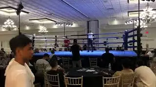Boxing Ontario: Paulo Lacorte vs Praise Olagbesi Rd 3