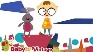 Grandpa’s Gallery - Malevich’s Shapes | Art for Kids | @BabyTV