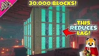 I DESTROYED the NETHER to make the Overworld less LAGGY! - Minecraft Create Mod