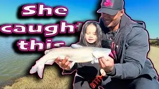 This Is Why I Fish — First Catfish With My 2-Year-Old Daughter, Monsters Were Caught