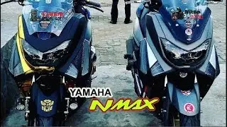 Kumpulan Modifikasi Yamaha Nmax Hitam Doff 2019#Keren Abis...!!
