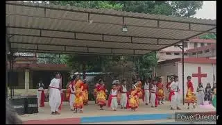 Ek do teen char nagpuri dance Roshanpur church Sisai (Teachers day celebration)
