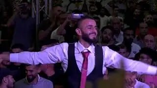 استقبال العرسان شادي وفادي واحمد الزبيدات مع الفنان مصطفى الخطيب