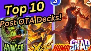 10 Best Decks in Marvel Snap after the OTA!