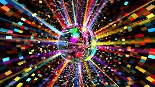 8 Hours 4K Colorful Disco Ball Spinning | Neon Party Background (4K 60FPS)