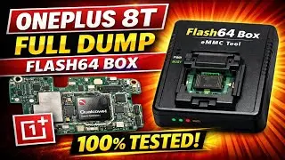 OnePlus 8T Full Dump Read by Flash64 Box | 100% Tested Working | eMMC Backup