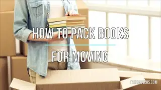 HOW TO PACK BOOKS FOR MOVING 🚍 - TrekMovers