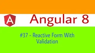Reactive Form With Validation In Angular 8  | Angular 8  Tutorial In Hindi | OnlyCoding!