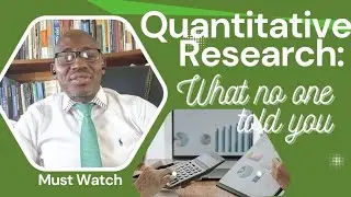Everything you need to know about Quantitative Research: With real life examples