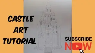 Castle art tutorial @Fatima_TheArtist.