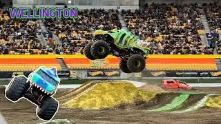 Mega Wrex and Skelesaurus Monster Trucks Wellington HIGHLIGHTS!