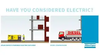 The advantages of using the Mobile Electric Air Compressor on construction sites, Atlas Copco