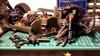 How to replace front and rear A arms on an Arrma 4x4