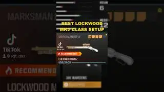 the NEW ONE SHOT LOCKWOOD MK2 JAK WARDENS SETUP in MW3! 🔥