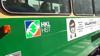 Trams of Helsinki 4-4: Valmet MLNRV1 #118 on line 4 (15.09.14)