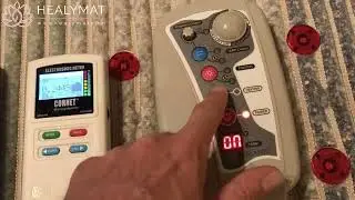 Healymat Kristallmatte, Magnetfeldmatte, Infrarotmatte Elektrosmogbelastung im Test