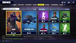 NEW RAVEN OUTFIT & FEATHERED FLYER GLIDER! *Fortnite*