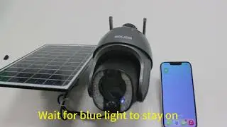 Security S600 C10X zoom 4G Human Tracking Camera Bluetooth Pairing Video Guide. Soliom+ APP non-wifi