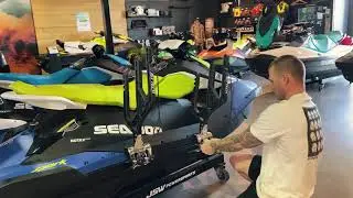 Fitting Jet Ski Racks SeaDoo Spark
