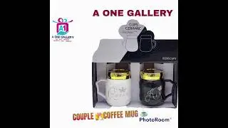 COUPLE COFFEE MUG, CERAMIC MADE, INSULATED.