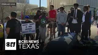 Heartbroken Mavericks fan mourns Luka Doncic trade with symbolic casket