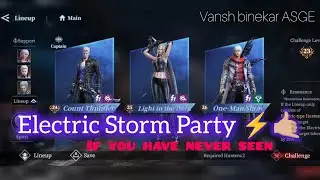 My Storm play in Electric Realm Conquerer of Devil May Cry Peak of Combat #victoryisyours #dmcpoc 