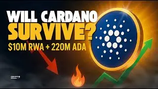 Will Cardano (ADA) Survive? 🔥 8 Figure Stablecoin Liquidity + Roadmap Revealed!