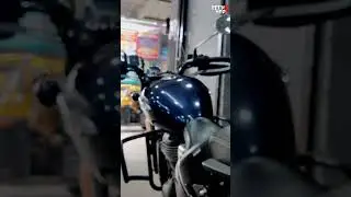 Royal Enfield meteor 350 | accessories fitting | #royalenfield #enfield #meteor  #ride #riding