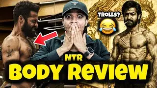 ఎన్టీఆర్ ఇంత Lean ఎందుకూ అయిపోయాడు😭 | Jr NTR Transformation Gym Workout Body Review? 