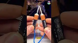 las mini dari baterai jam ⏰  #faktaunik #faktalucu #baterai #laslistrik #kabellistrik #elektronik