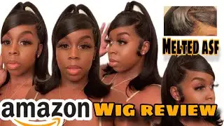AMAZON WIG REVIEW | MELTED ASF! |14