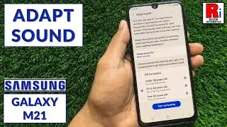 How to Enable Adapt Sound on Samsung Galaxy M21