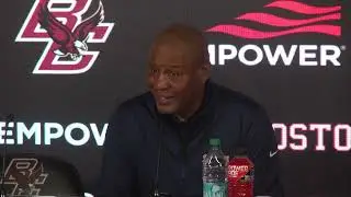 Adrian Autry postgame at Boston College
