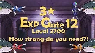 EXP Gate 12 (Lvl 3700) 3-Star Clear - Full Stats Breakdown | Disgaea RPG