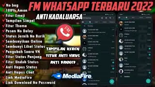 ✅FM WHATSAPP TERBARU 2022 || FM WA UPDATE FITUR LENGKAP -NO PASSWORD