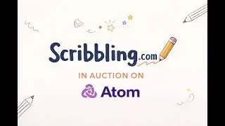 Scribbling.com Is Ready to Write Its Next Chapter on Atom Auction